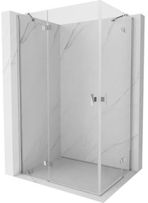 Mexen Mist-H Duo kabina prysznicowa uchylna 75 x 70 cm, transparent, chrom - 8A5-075L-070P-01-00