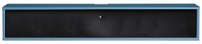 Czarno-niebieska szafka pod TV 133x22 cm Mistral – Hammel Furniture