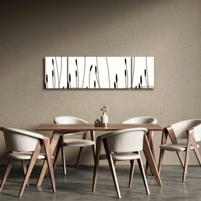 Obraz - Łąka graficzna N⁰3 (170x50 cm)
