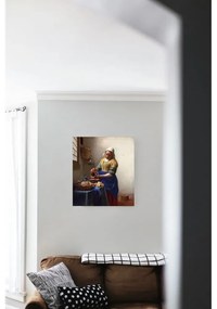 Obraz – reprodukcja 45x60 cm The Milkmaid, Jan Vermeer – Fedkolor