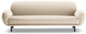 Beżowa sofa z materiału bouclé 208 cm Poppy – Micadoni