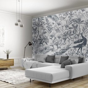 Fototapeta - Zamkowy ogród (196x136 cm)