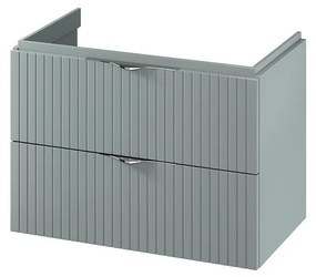 Cersanit S1017-001 - Wisząca łazienkowa szafka pod umywalkę TIRSO 80x45 cm miętowa