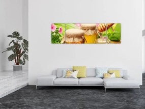 Obraz miodu (170x50 cm)