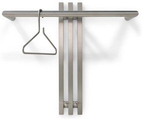 Metalowy wieszak ścienny w kolorze srebra Senza – Spinder Design