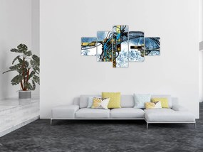Abstrakcyjny obraz (125x70 cm)