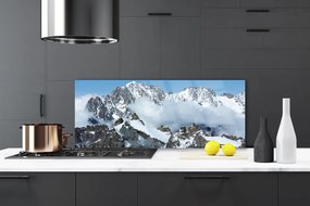 Szkło Ozdobne do Kuchni Majestatyczne Szczyty Górskie