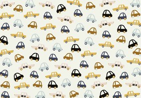 Fototapeta – Kolorowe samochody (196x136 cm)