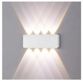 Top Light - LED Kinkiet zewnętrzny LED/8W/230V IP44 4000K biały