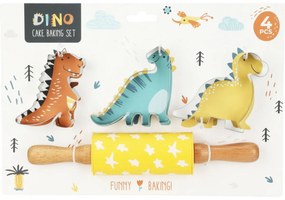 La Cucina Zestaw do pieczenia dla dzieci Dino, 4 części