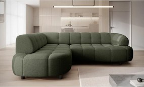 Narożnik VELPA L z elektryczną regulacją siedziska Lewostronny w tkaninie JAGUAR 12 WERSAL