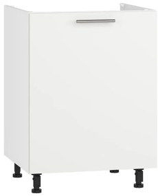 Szafka pod zlew 60 VENTO DK-60/82 biały mat HALMAR