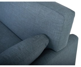 Niebieska rozkładana sofa 233 cm Janson – Scandic