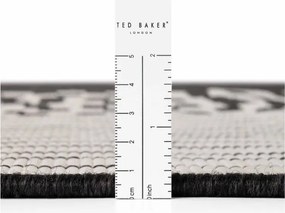 Czarny/kremowy dywan odpowiedni na zewnątrz 120x170 cm Haringey Acacia – Ted Baker