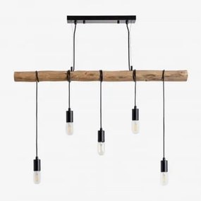 Lampa Sufitowa Silian Czarna - Sklum