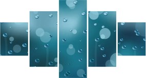 Obraz kropelek (125x70 cm)