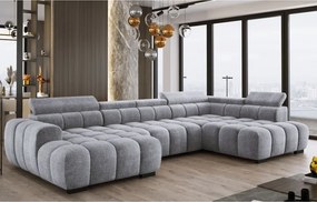 Narożnik BULL XL Prawostronny z elektryczną funkcją regulacji tkanina Eden 18 WERSAL