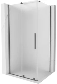 Mexen Velar kabina prysznicowa rozsuwana 120 x 80 cm, szron, gun metal - 871-120-080-31-95