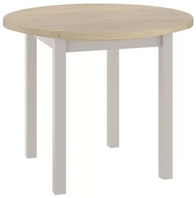 Stół okrągły ADAM 80 cm dąb cremona torro/ kaszmir SIGNAL