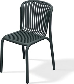 Plastikowe krzesło do ogrodu Brene, bez podłokietników