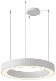 Azzardo AZ5049 - LED Żyrandol ściemnialny na lince MARCO LED/80W/230V biały + pilot