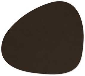 Mata stołowa ze skóry ekologicznej 37x44 cm Curve L Nupo – LIND DNA