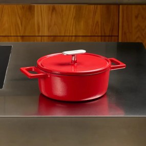 Garnek żeliwny z pokrywką odpowiedni na indukcję 2 l Mattia 3.0 – FABINI