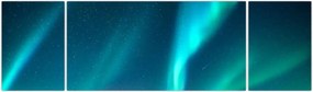 Obraz - Aurora Borealis (170x50 cm)