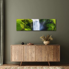Obraz - Wodospad Skogafoss (170x50 cm)