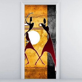 Fototapeta na drzwi - Starożytny obraz (95x205cm)
