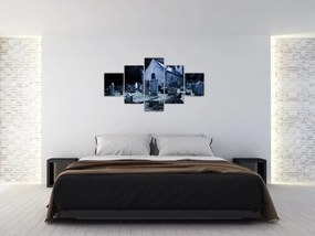 Obraz - Ciemna noc (125x70 cm)