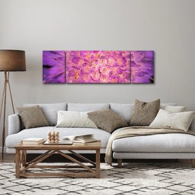 Szczegółowy obraz kwiatu (170x50 cm)