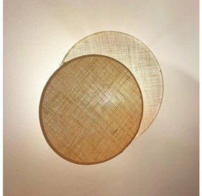 Brilagi - Lampa ścienna CIRCLES 1xE27/15W/230V 45x45 cm beż/krem