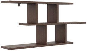 Minimalistyczna Półka Na Ścianę W Kolorze Wenge Z0-K45