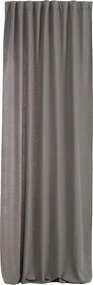 Zasłona BASIC na taśmie marszczącej 140x280cm ciemnoszary 1 szt.