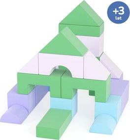 Zestaw klocków piankowych do przedszkola i sali zabaw Happy Castle Max