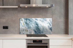 Panel szklany do Kuchni Wykwintny Wzór Marmurowy