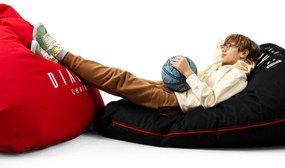 Pufa gamingowa Diablo Chairs, czerwona