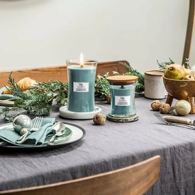 WoodWick Świeca zapachowa w dużym wazonie Evergreen Cashmere, 609 g