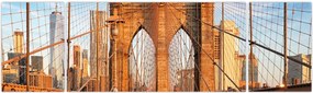 Obraz - Most Brookliński (170x50 cm)