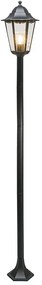 Klasyczna lampa stojąca zewnętrzna czarna 170 cm IP44 - New Orleans 1