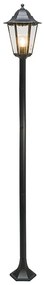 Zewnetrzna Klasyczna stojąca lampa zewnętrzna czarna 170 cm IP44 - Nowy Orlean Rustykalny / Vintage Oswietlenie zewnetrzne