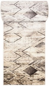 Nowoczesny chodnik dywanowy w geometryczny wzór W1-F50
