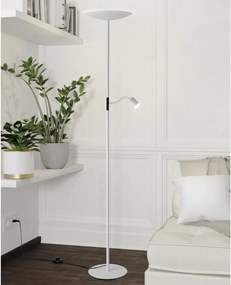 Eglo 901978 - ściemniana lampa stojąca LED CONIVARINO LED/26,5W/230V +LED/4W biała