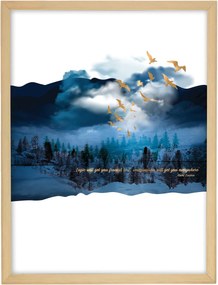 Obraz Imagination 30x40cm gold&navy