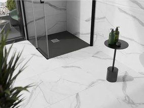 Mexen Stone+ brodzik kompozytowy kwadratowy 70 x 70 cm, antracyt - 44717070