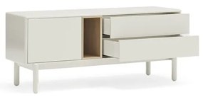 Kremowa szafka pod TV 140x56x40 cm Corvo – Teulat