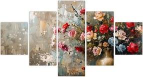 Obraz - Wazon z kwiatami (125x70 cm)