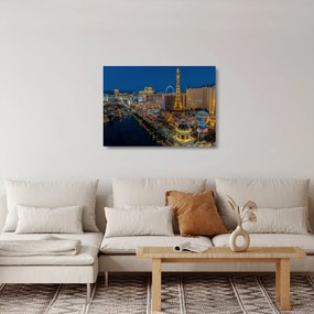Obraz na szkle - Las Vegas (70x50 cm)