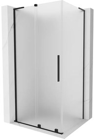 Mexen Velar L kabina prysznicowa rozsuwana 120 x 70 cm, szron, czarna - 871-120-070-33-70